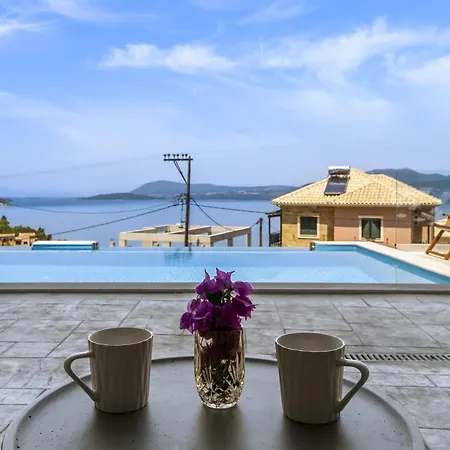 Ionian Sea View Luxury Apartment Nikiana